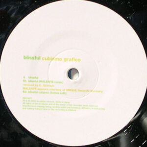 Cubismo Grafico - Blissful (12")
