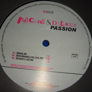 Phil Conil & DJ Lazz - Passion (12")