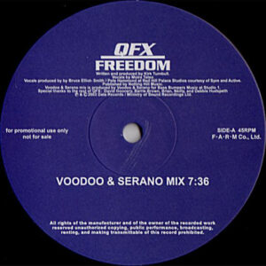 QFX / Moulin Rouge / Novaspace - Freedom (Voodoo & Serano Mix) / Just A Start (Stagediverz Extended Mix) / Guardian Angel (12", Promo)