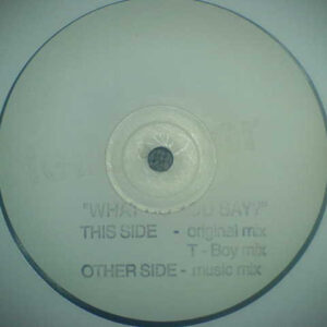 Helicopter - What Do You Say? (12", W/Lbl)