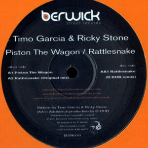 Timo Garcia & Ricky Stone - Piston The Wagon / Rattlesnake (12")
