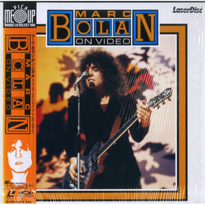 Marc Bolan - Marc Bolan On Video (Laserdisc, 12", S/Sided, Mono, NTSC, CLV)