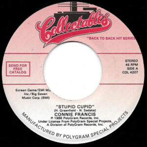 Connie Francis - Stupid Cupid / My Happiness (7", Single)
