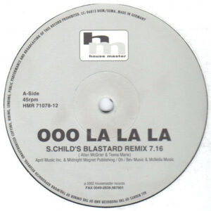 Justine Earp - OOO La La La (Tocadisco Remix) (12")