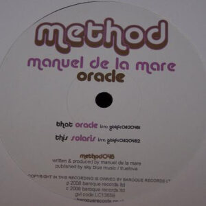 Manuel De La Mare - Oracle (12")