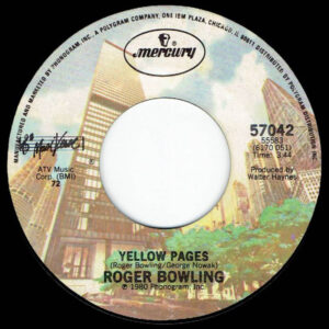 Roger Bowling - Yellow Pages (7", Single)
