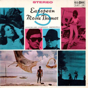 The Screenland Orchestra - 5 European Movie Themes (7", EP)