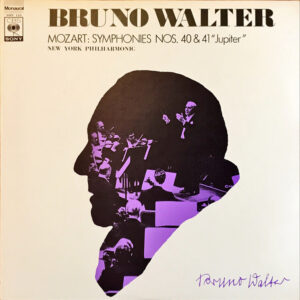 Bruno Walter, New York Philharmonic - Wolfgang Amadeus Mozart - Symphonies Nos. 40 & 41 "Jupiter" (LP, Comp, Mono, RE)
