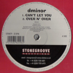 dminor - Can't Let You (12")