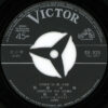 橋幸夫 - 残侠小唄 (7", Single) - 画像 (2)