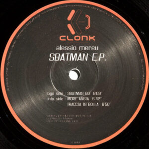 Alessio Mereu - Sbatman E.P. (12", EP)