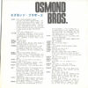 The Osmonds - Message From The Osmond Brothers (Flexi, 6", S/Sided) - 画像 (4)