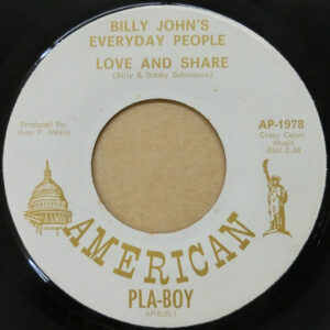 Billy John's Everyday People - Love And Share (7", Single)