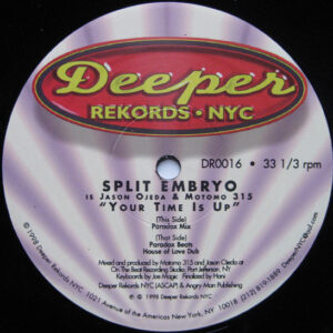 Split Embryo - Your Time Is Up (12")