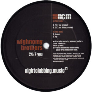 Wighnomy Brothers - 24/7 You (12")