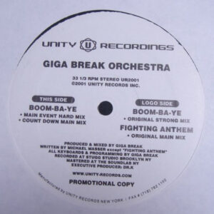 Gigabreak - Boom-Ba-Ye (12", Promo)