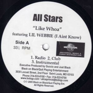 The Allstars (2) - Like Whoa (12")