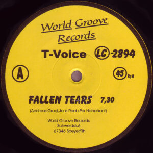 T-Voice - Fallen Tears / Infinity (12")