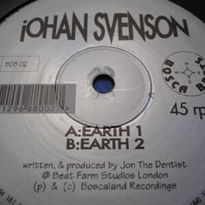 Johan Svenson - Earth 1 / Earth 2 (12")