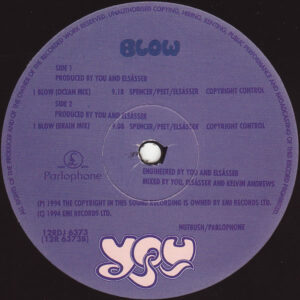 You - Blow (12", Promo)