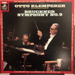 Anton Bruckner / Otto Klemperer, New Philharmonia Orchestra - Symphony No. 9 In D Minor (LP, Album, RE)