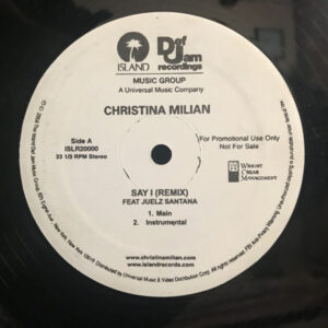 Christina Milian - Say I (Remix) / Who's Gonna Ride (12", Promo)