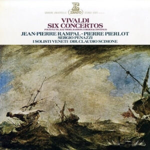 Antonio Vivaldi, Jean-Pierre Rampal - Pierre Pierlot, Sergio Penazzi, I Solisti Veneti, Claudio Scimone - Six Concertos Pour Flûte, Hautbois, Basson, Cordes & Continuo (LP, Album)