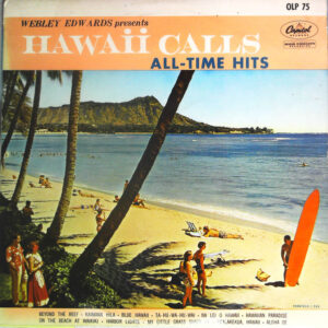 Webley Edwards With Al Kealoha Perry - Hawaii Calls All-Time Hits (10", Red)