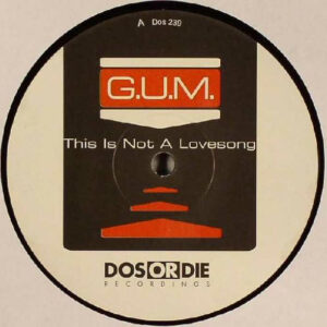 G.U.M. - This Is Not A Lovesong (12")