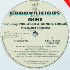 Shine (3) Featuring Phil Aseo & Connie Lingus - Stimulating And Exciting (12")