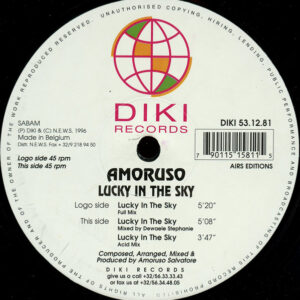 Amoruso - Lucky In The Sky (12")