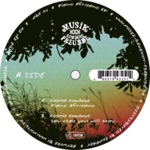Cosmic Cowboys - Piano Africano EP (12", EP)