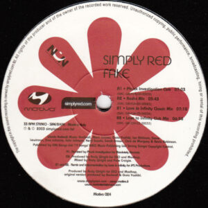 Simply Red - Fake (12")