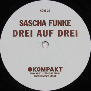 Sascha Funke - Drei Auf Drei (12")