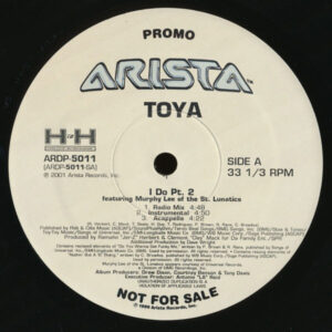Toya (2) - I Do!! Pt. 2 (12", Promo)