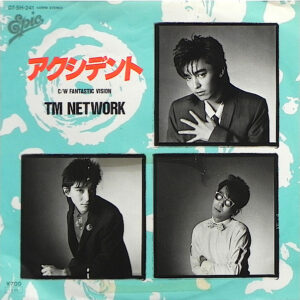 TM Network - アクシデント (7", Single, Promo)