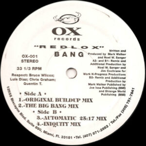 Redlox - Bang (12")