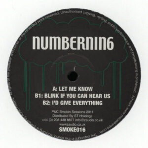 Numbernin6 - Let Me Know (12")