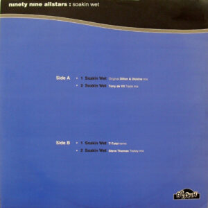 99 Allstars - Soakin' Wet (12")