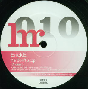 Erick E - Ya Don't Stop (12")