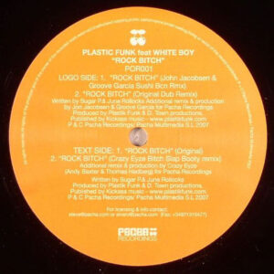 Plastik Funk Feat. White Boy (3) - Rock Bitch (12")