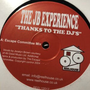 JB Experience - Thanks To The DJ's  (12", S/Sided)