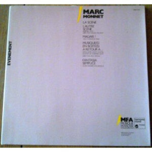 Marc Monnet - La Scène (LP)