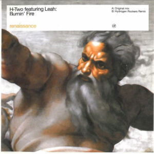 H-Two Featuring Leah Rasmussen - Burnin' Fire (12")