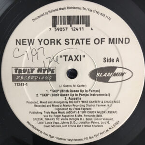 New York State Of Mind - Taxi (12")