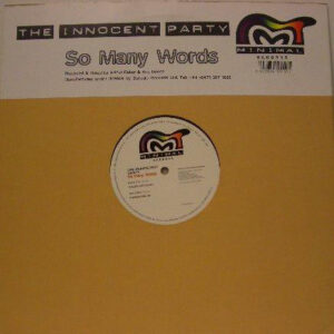 The Innocent Party - So Many Words (12")
