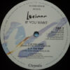 Luciana - If You Want (12") - 画像 (4)