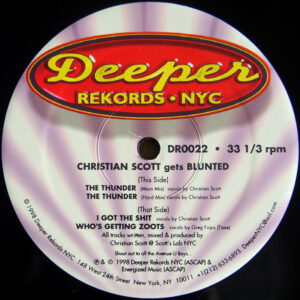 Christian Scott - Gets Blunted (12")