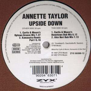 Annette Taylor - Upside Down (12")
