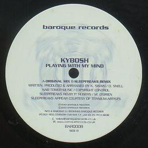 Kybosh - Playing With My Mind (12")